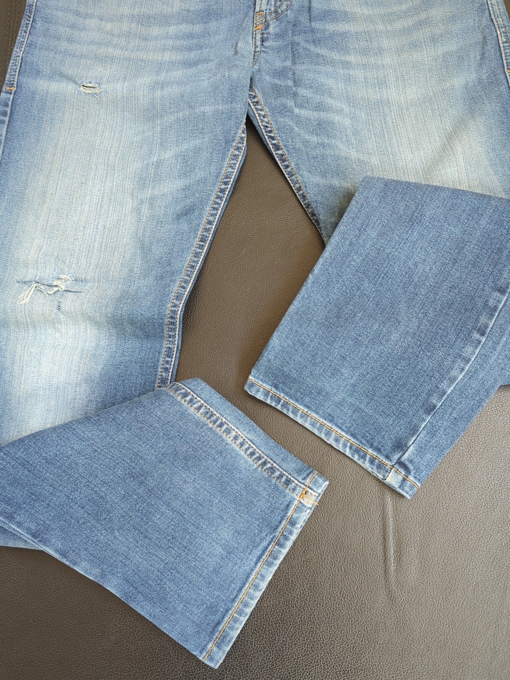 Diesel Men's Thommers Straight Tapered Fit Jeans 33x34 Vtg Y2K - Picture 2 of 10